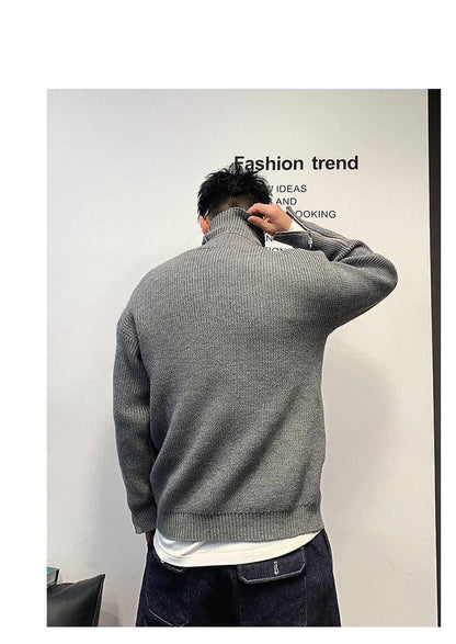 High End Inner Layered Sweater Men