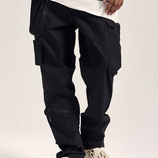 Multi-pocket Hook And Loop Chaopai Sports Casual Pants Men