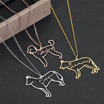 New Hollow Dog Collarbone Chain Of Any Variety