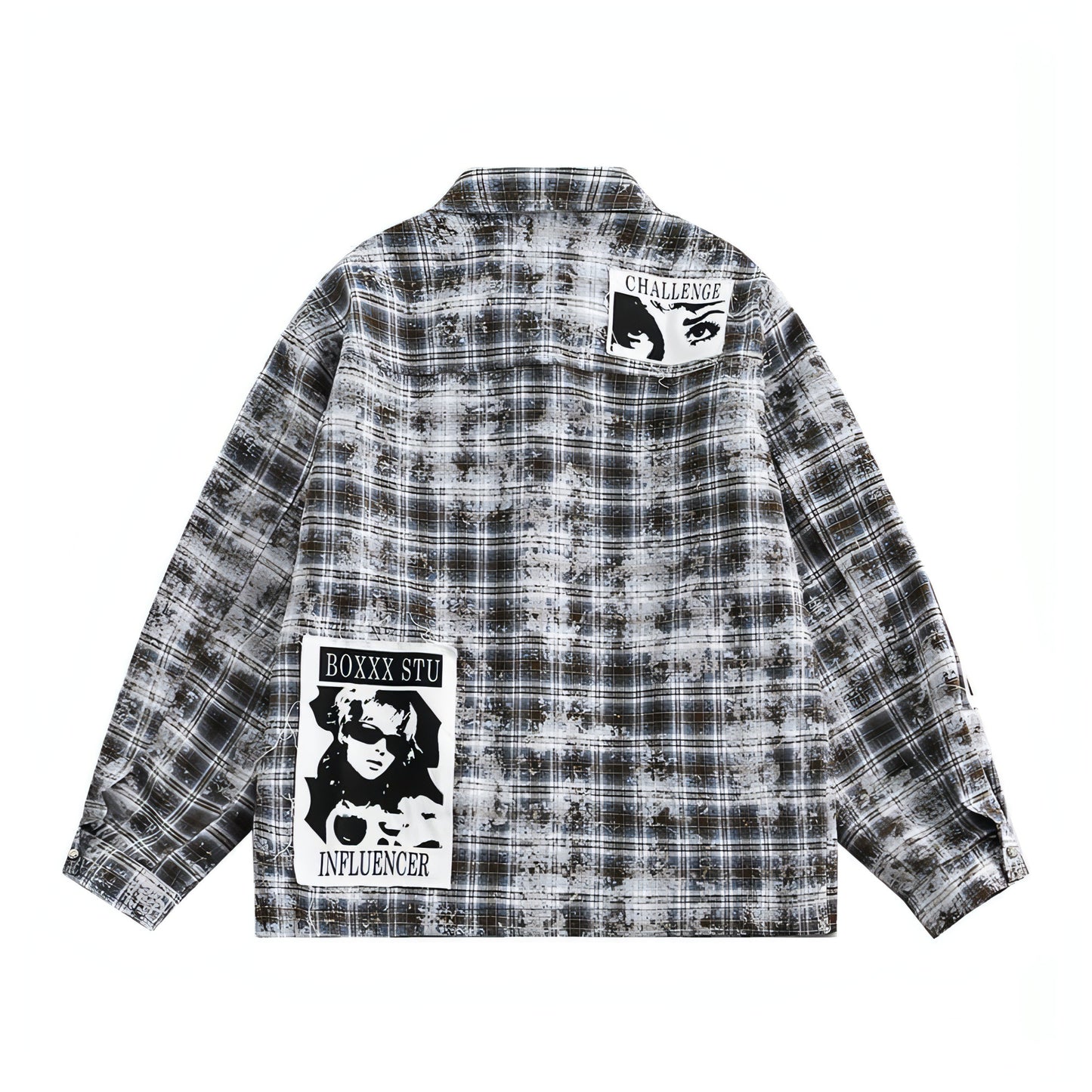 Plaid DressShirt For Women