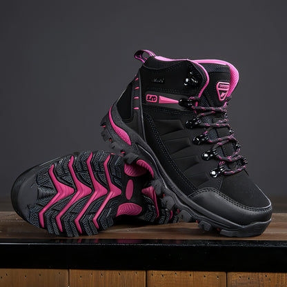 Plus Size Outdoor High-top Wear-resistant Mountaineering Women's Shoes