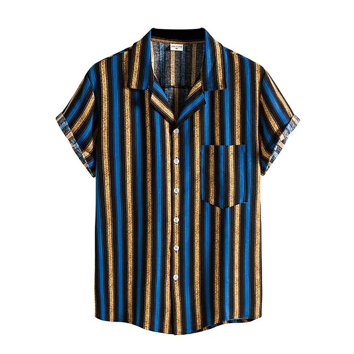 Casual Men DressShirt Stripes