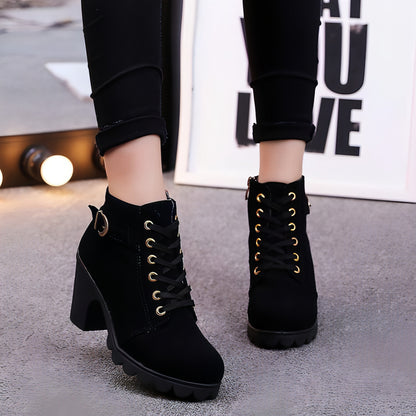 A.1 Cross strappy boots Women