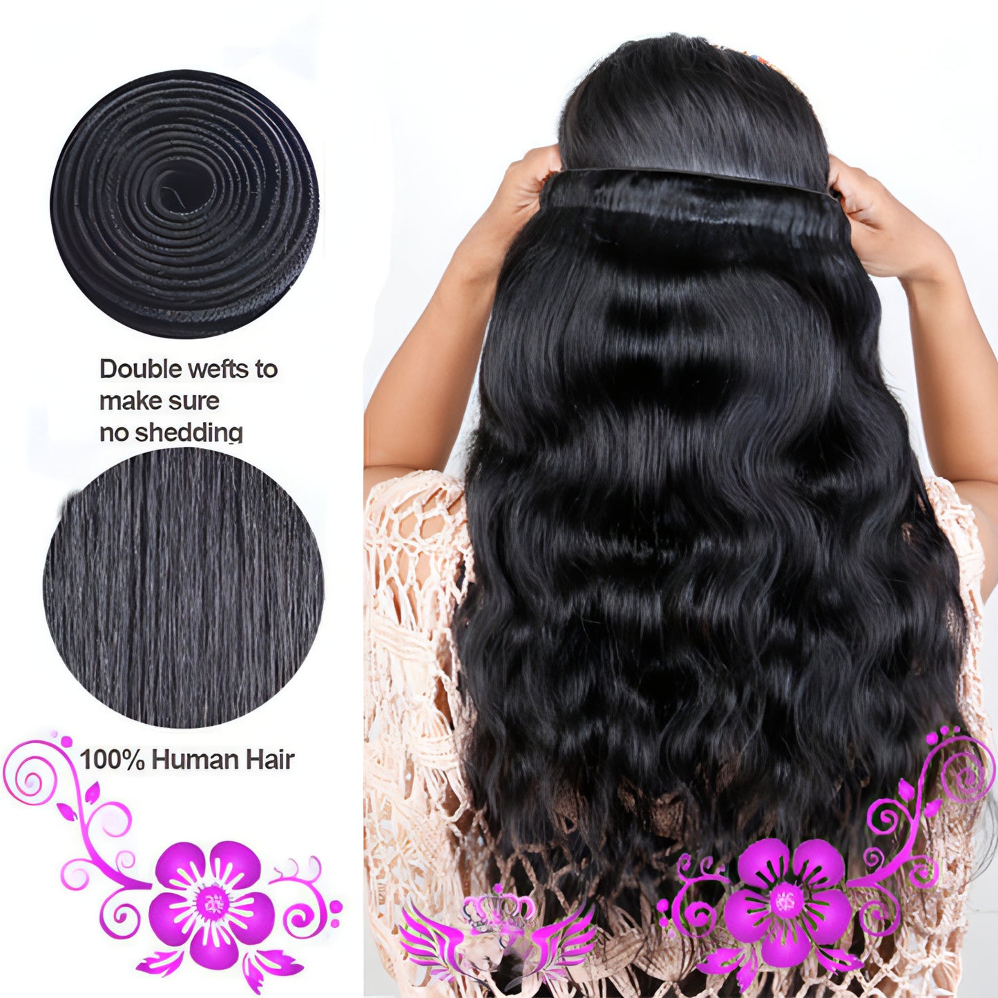 Peruvian virgin hair body wave Peru real human hair hair hair