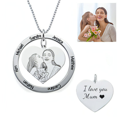 Women's Fashion Infinite Photo Necklace