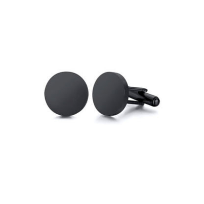 Minimalist Stainless Steel Cufflinks – Classic & Elegant