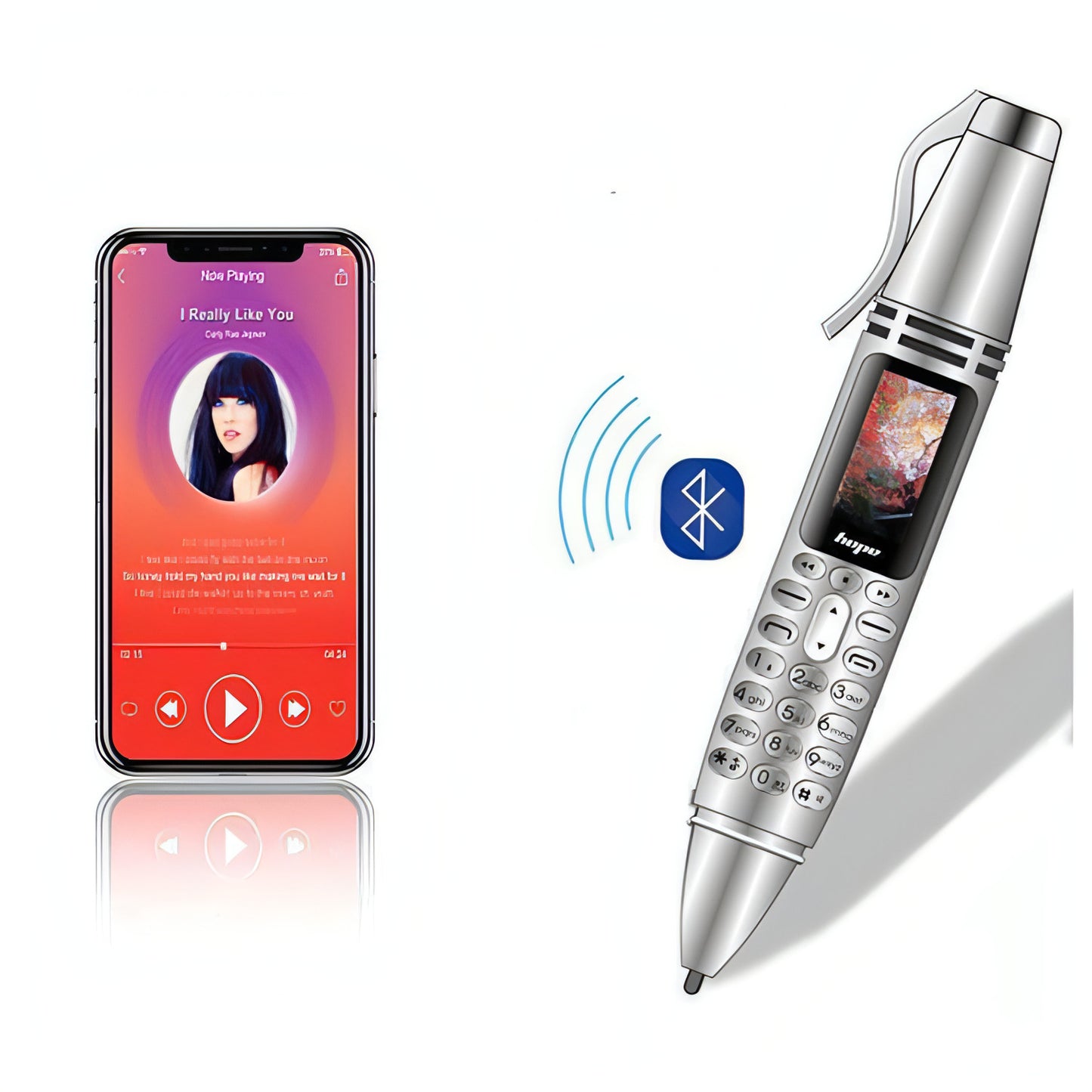 Z. Новые AK007 Ultra-Small Mini Bluetooth Phone Multi-Language Accessories