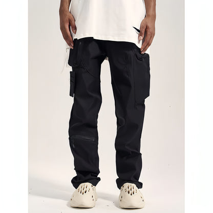 Multi-pocket Hook And Loop Chaopai Sports Casual Pants Men