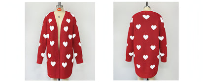 Cardigan Love Pocket-deco