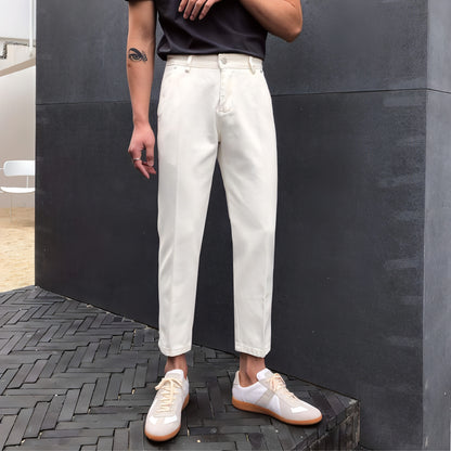 Minimalist And Versatile Casual Jeans Men