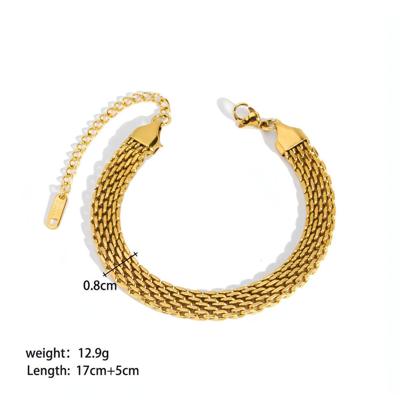 Elegant Gold-Plated Bracelet – Timeless & Stylish for Every Occasion