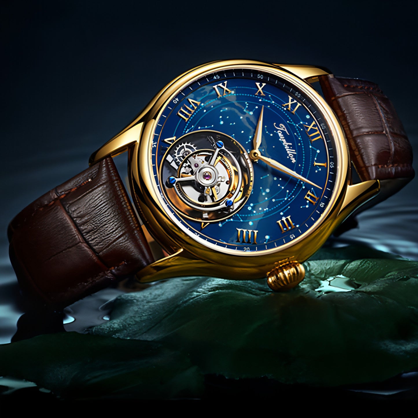 Star Tourbillon Mechanical Watch