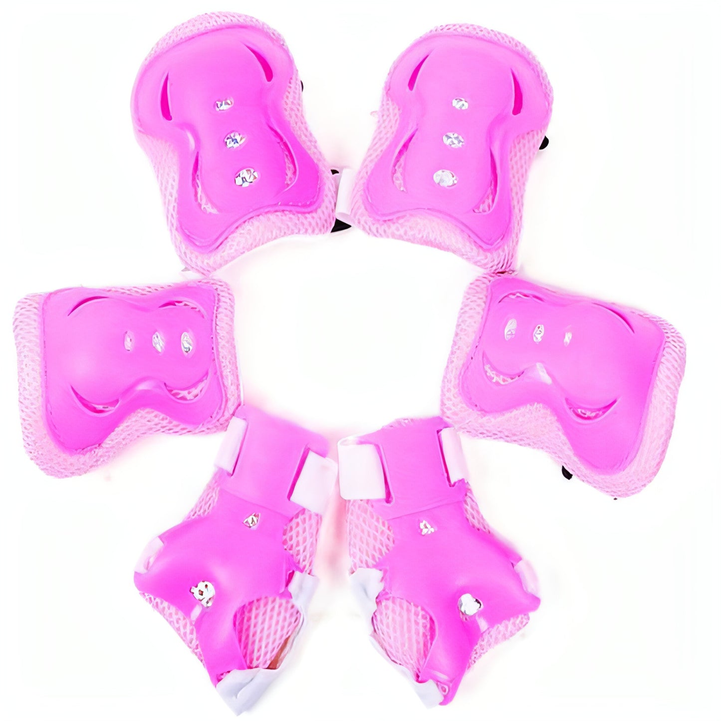 Inline Skates Rollschuhe Butterfly Protector Sechsteiliges Kniepolster