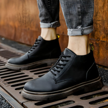 Casual Sports Shoes Plus Cashmere Martin Boots Men