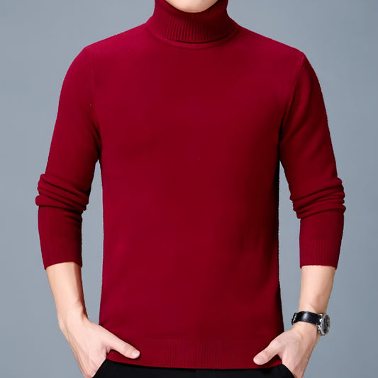 Cashmere Sweater High Neck Thickened Young And Middle-aged Men