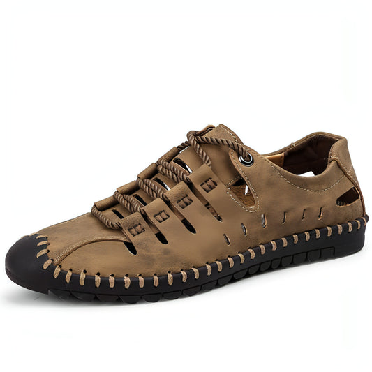 Comfortable Soft Sole Outdoor Casual Leather Shoes Men & Women