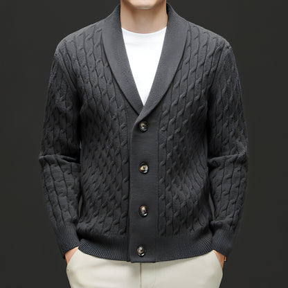 Autumn New Men's Knitwear Cardigan Casual Coat Sweater