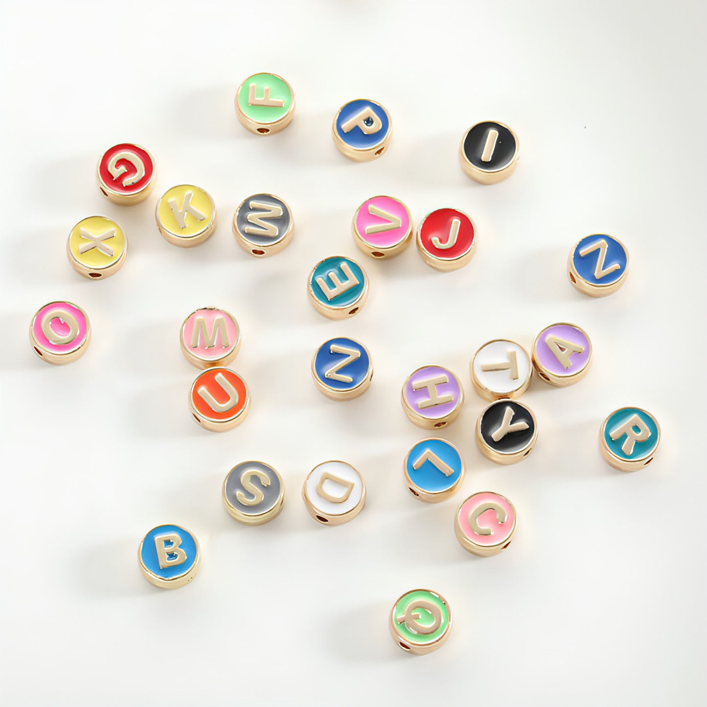 Personalized Alphabet Letter Charms – Perfect for DIY Bracelets & Necklaces