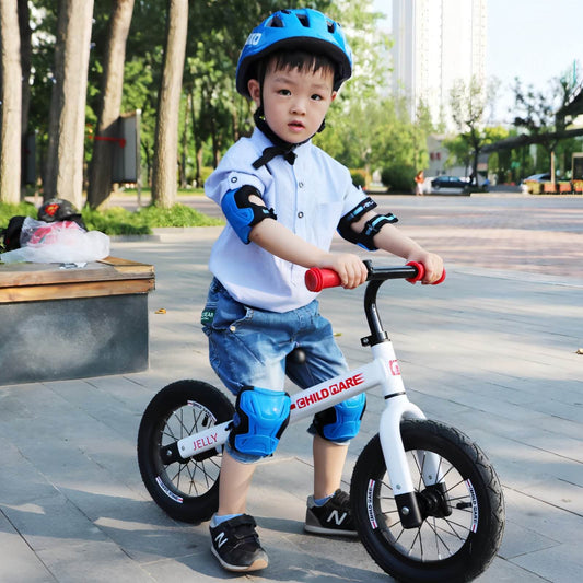 Equipo de protección para patinar sobre ruedas para niños, rodilleras para andar en bicicleta y patineta