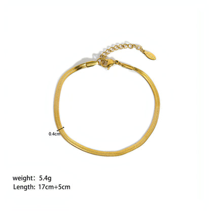 Elegant Gold-Plated Bracelet – Timeless & Stylish for Every Occasion