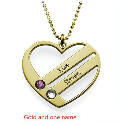 DIY Custom Engraved Name S925 Silver Diamond Necklace – Elegant & Personalized Gift