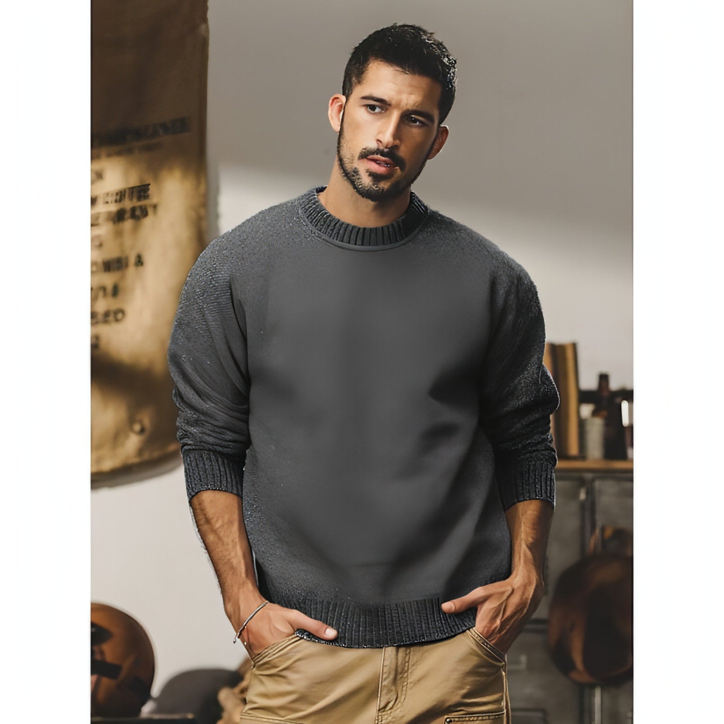 A.1 Men's Inner Wear Base Knitwear Sweater