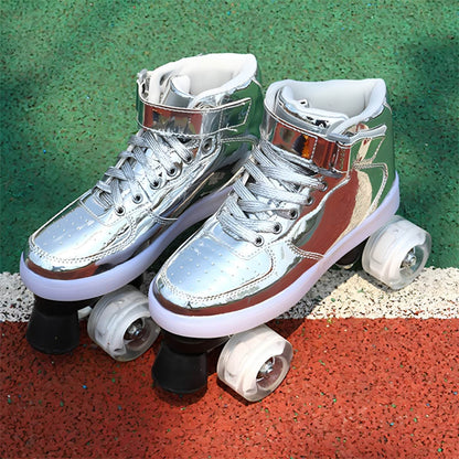 Double Roller Skates Rink