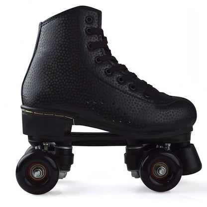 Patins de rolo de roda dupla de linha rodada Quatro