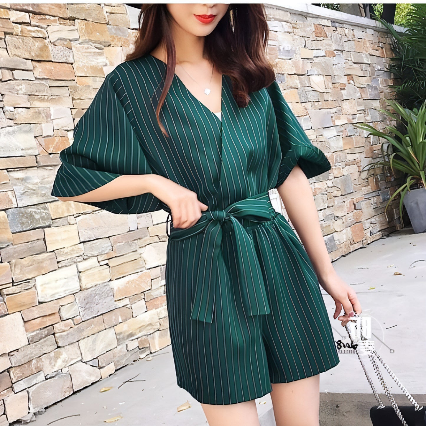 Temperament Jumpsuit Women's Slim High-waist Jumpsuit Women's Suit