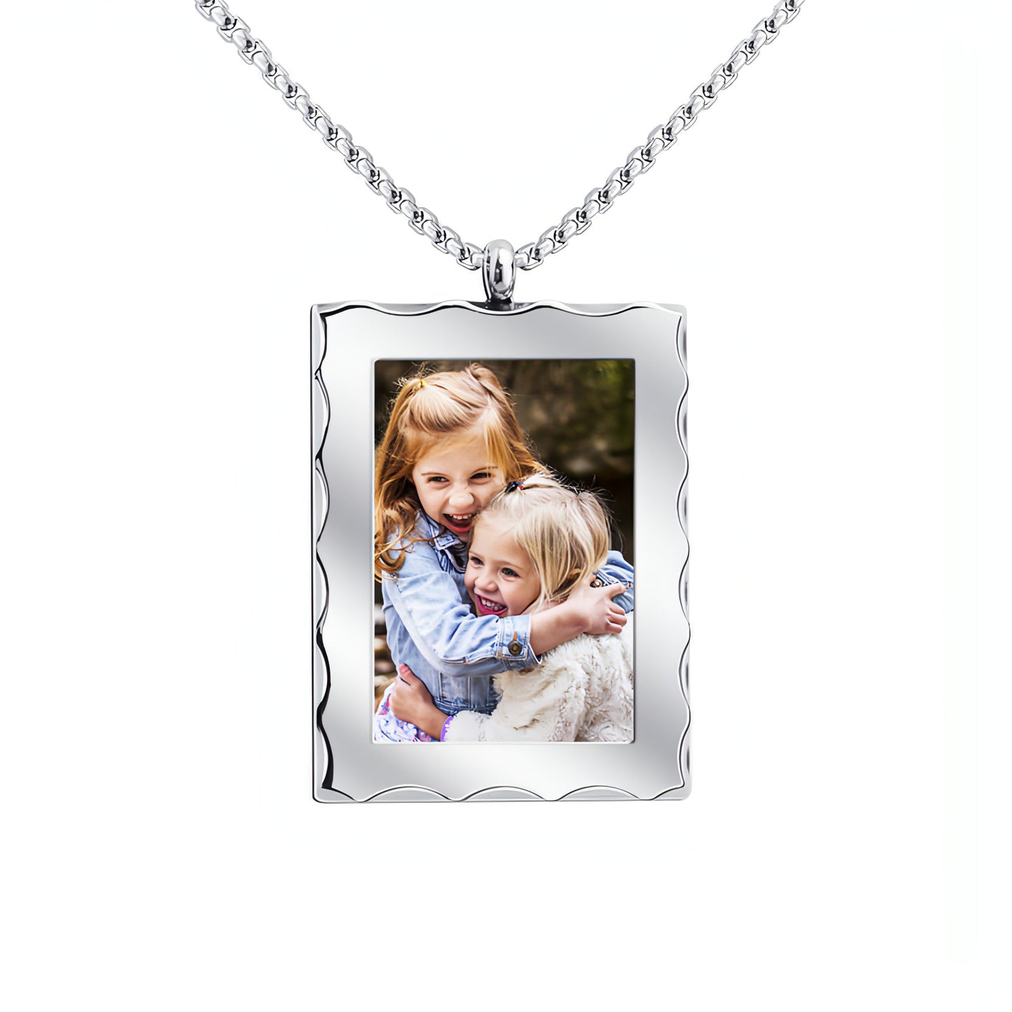 Personalized Gift Customized Photo Frame Necklace