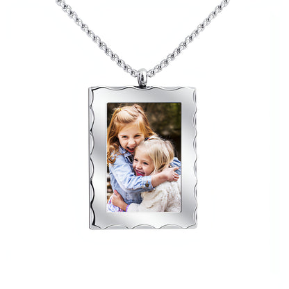 Personalized Gift Customized Photo Frame Necklace