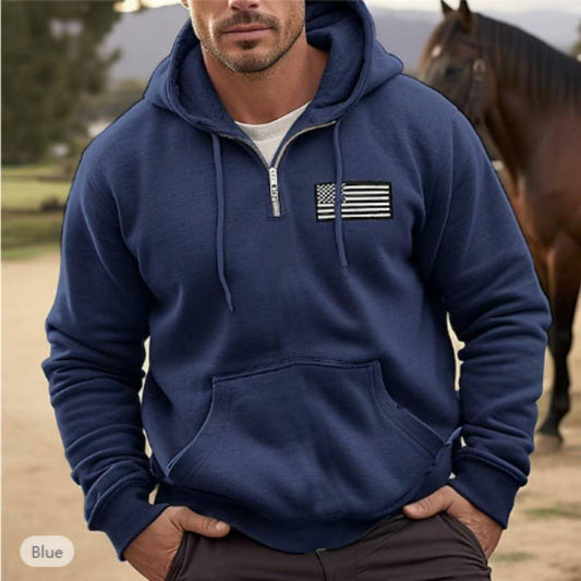 Sweater Men's Autumn New Casual Fashion Fashion Brand Hooded Trend