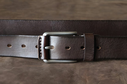 First Layer Cowhide Handmade Belt Men's Pin Buckle Belt