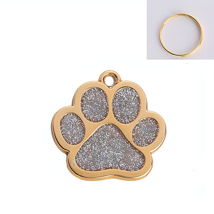 Paw Print Metal Keychain – Stylish & Durable Pet Lover Accessory