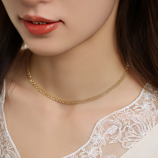 Women's Fashion Simple Lace Braided Chain