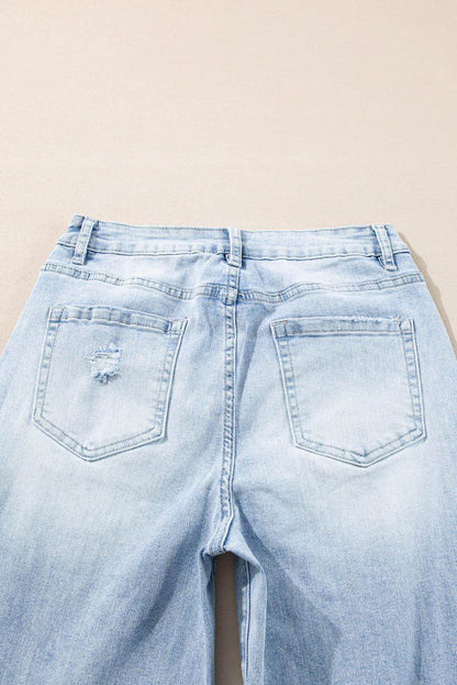 Beau Blue Light Lave jeans angustiados