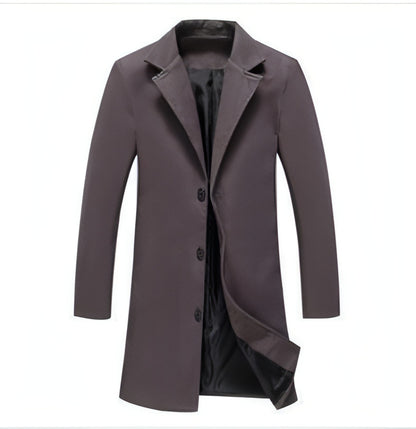 Casual Business Woolen Trench Coats