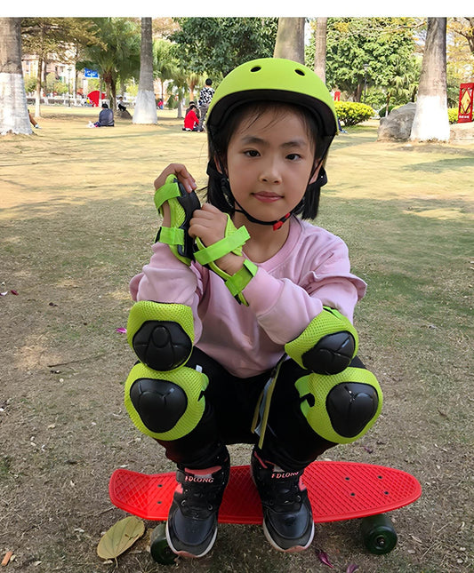 Rodilleras para patinaje sobre ruedas para niños de deportes combinados