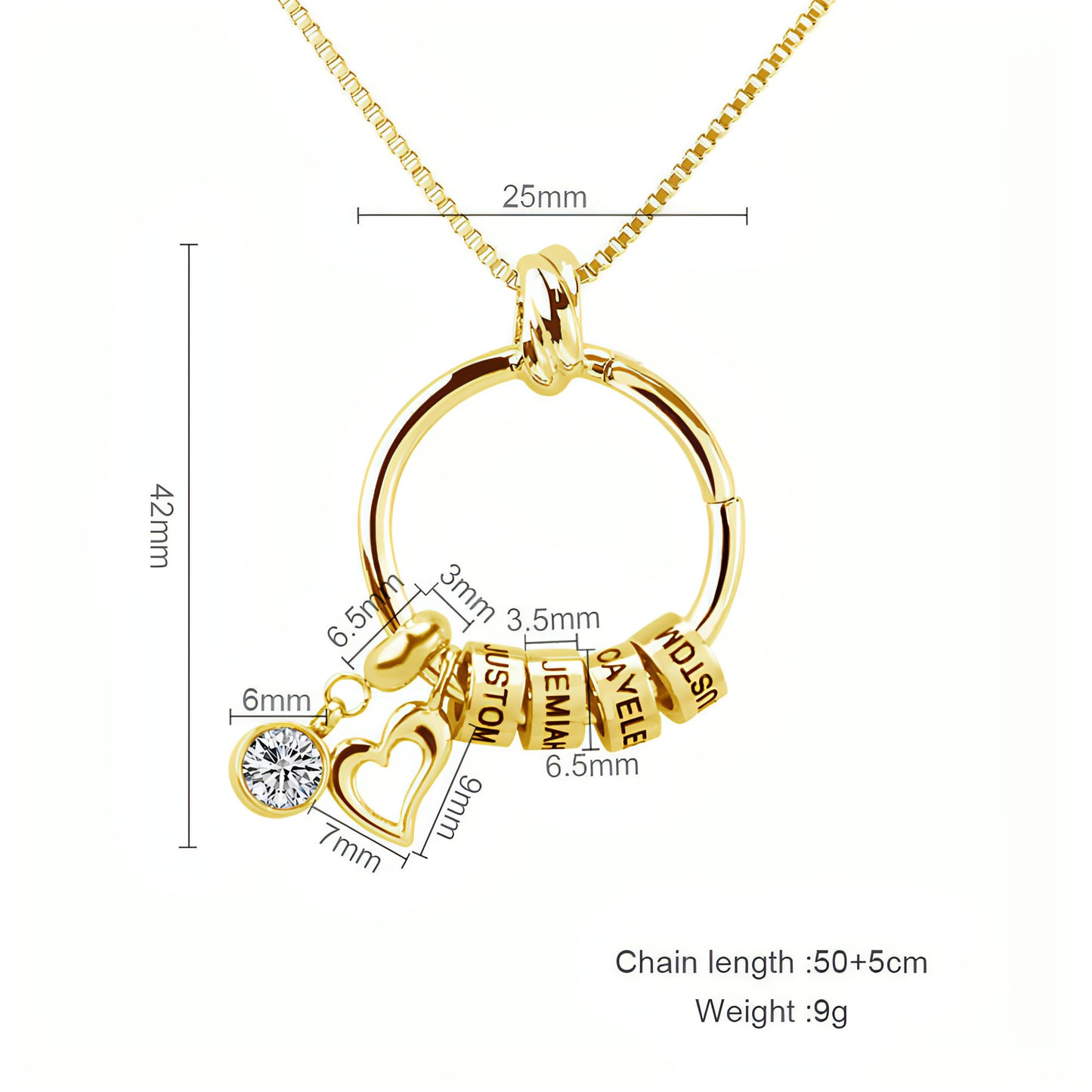 Trendy Love Pendant Exclusive Lettering Necklace With Diamonds