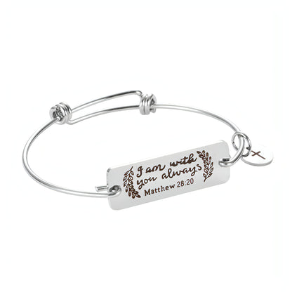 Personalized Engraved Stainless Steel Bracelet – A Timeless Keepsake!