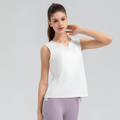 Fine Yarn Women's Summer Lightweight Breathable Yoga Vest