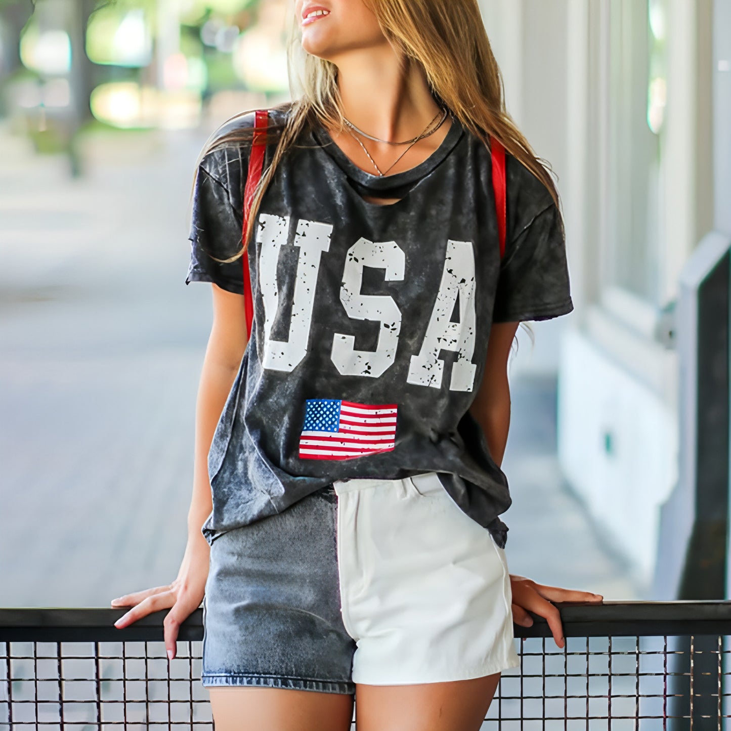 USA - T-shirt For Women