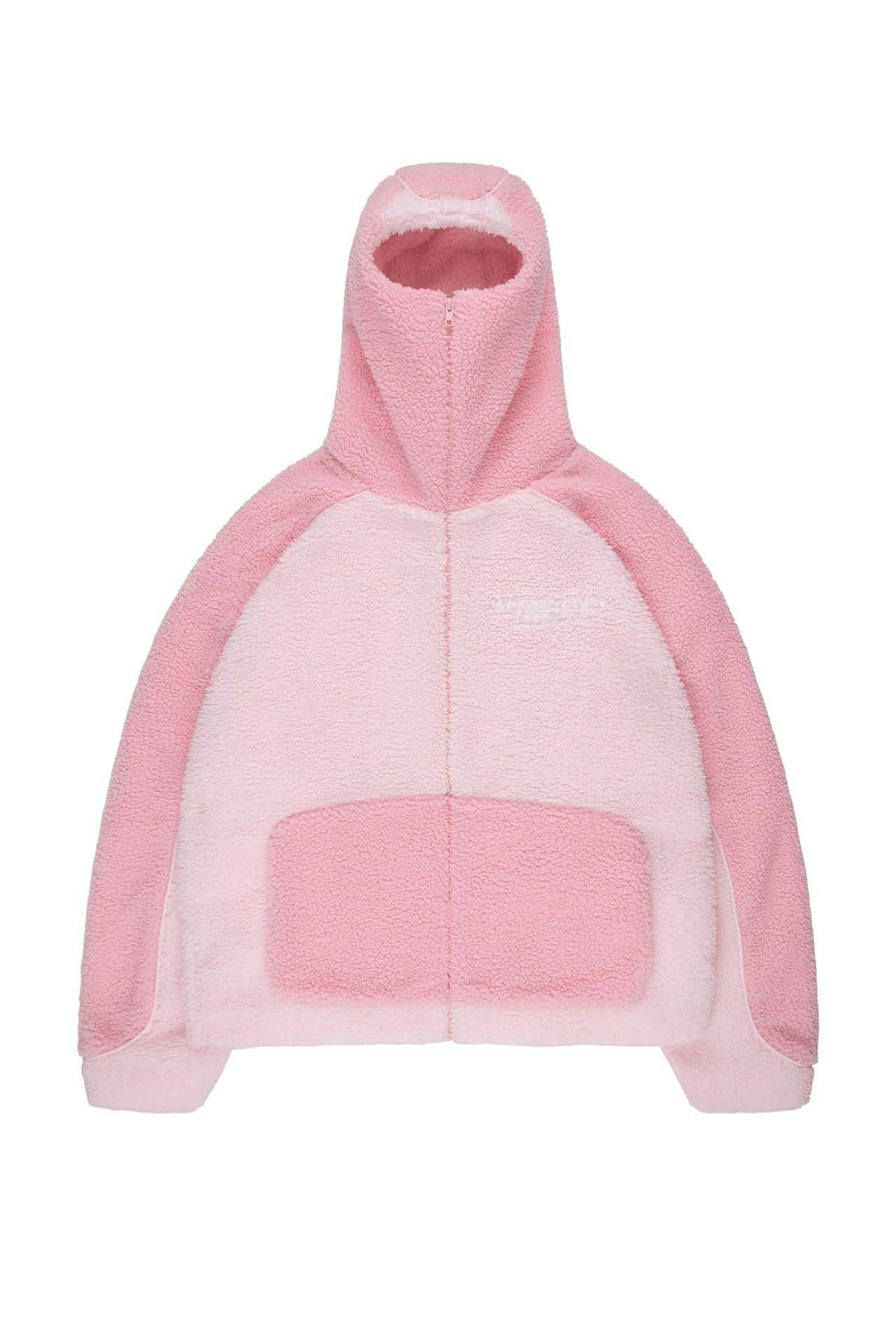 Lambswool Personalized Fashion Hoodie Warm Coat Jacket