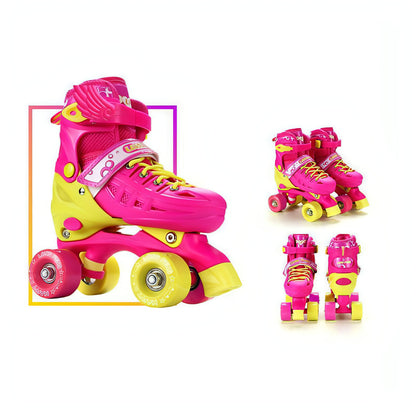 Children's Roller Skates Roller Skates Four Roller Skates Roller Skates Full Set