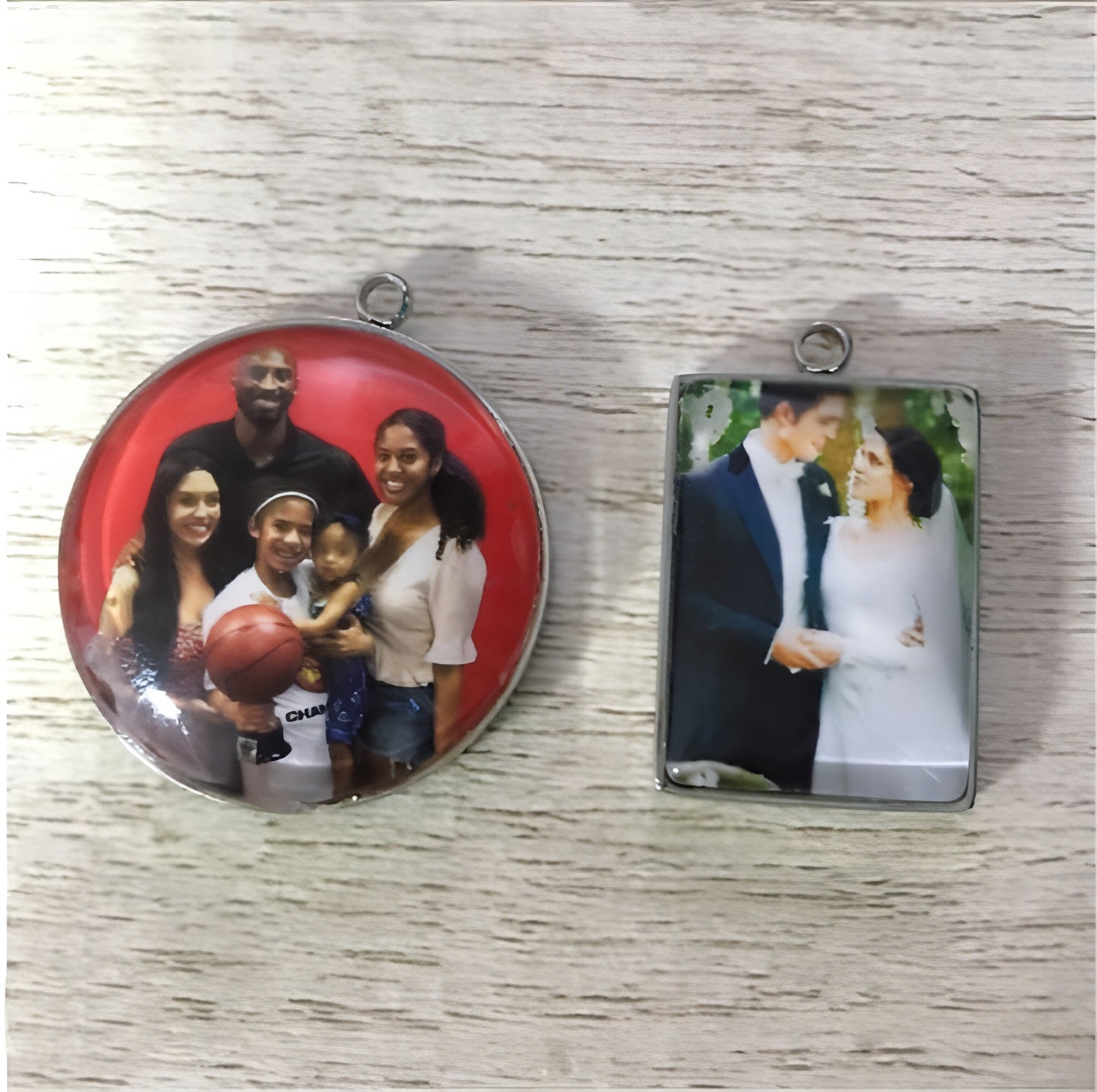 DIY Stainless Steel Love Photo Necklace