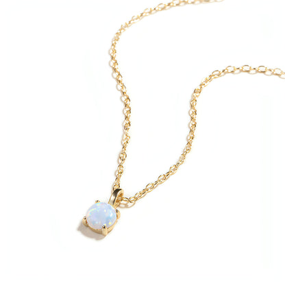 Ladies Temperament Fashion Opal Light Luxury Pendant