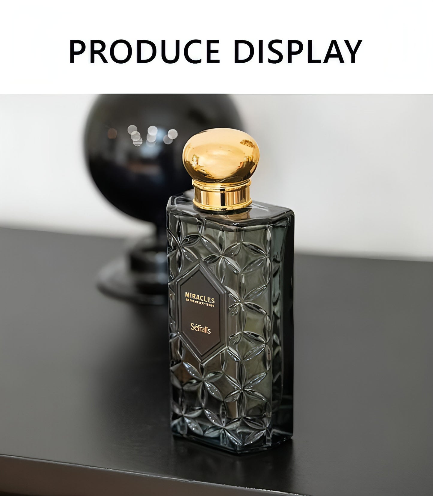 Miracles Sefralls Noir Wood Night Perfume Woody Fragrance Luxury Perfumes Woody  Long Lasting Signature GRACEFUL Fragrance