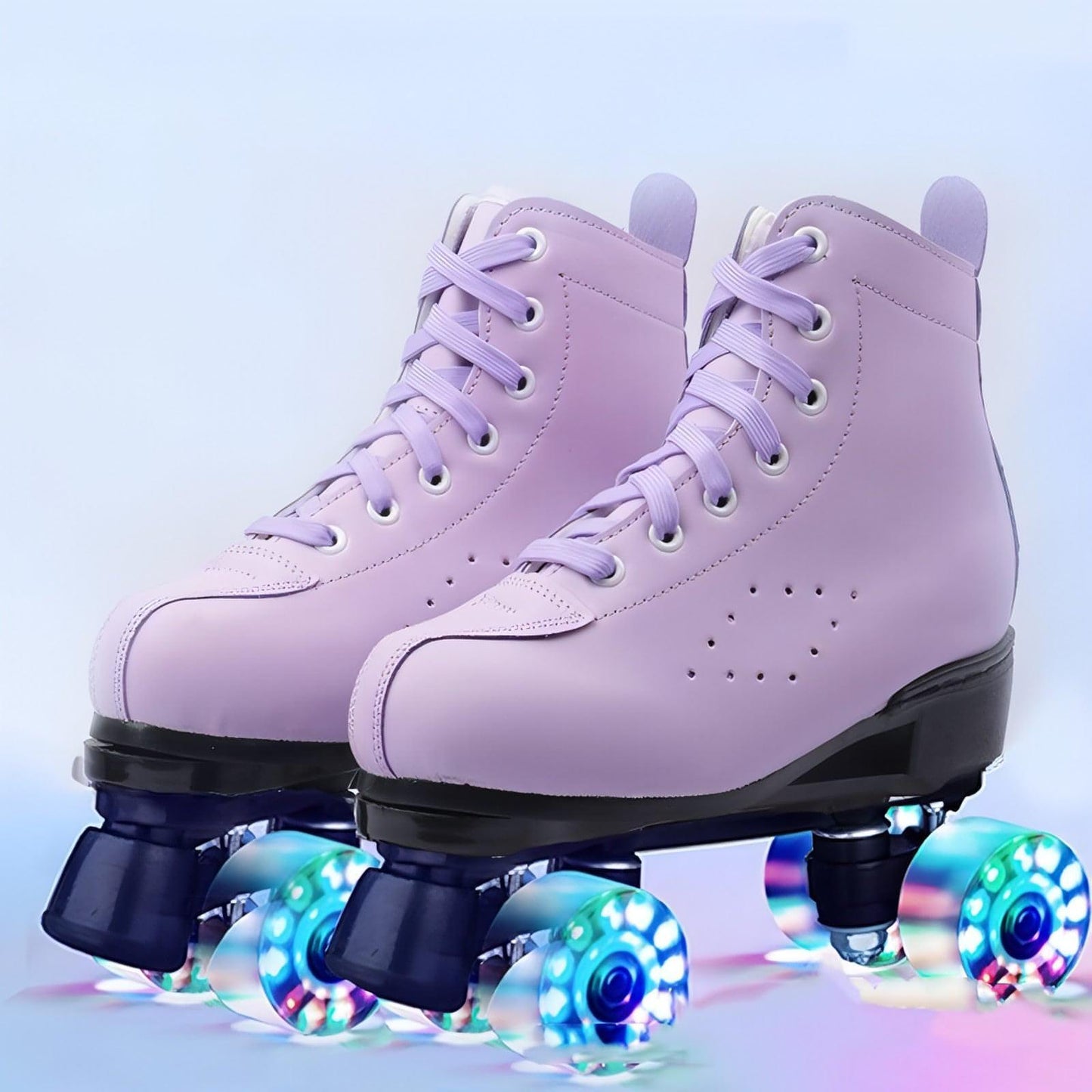 Double Row Skates Four-roller Skates Flashing Heelys