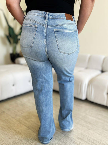 Judy Blue Full Size High midje breda ben jeans