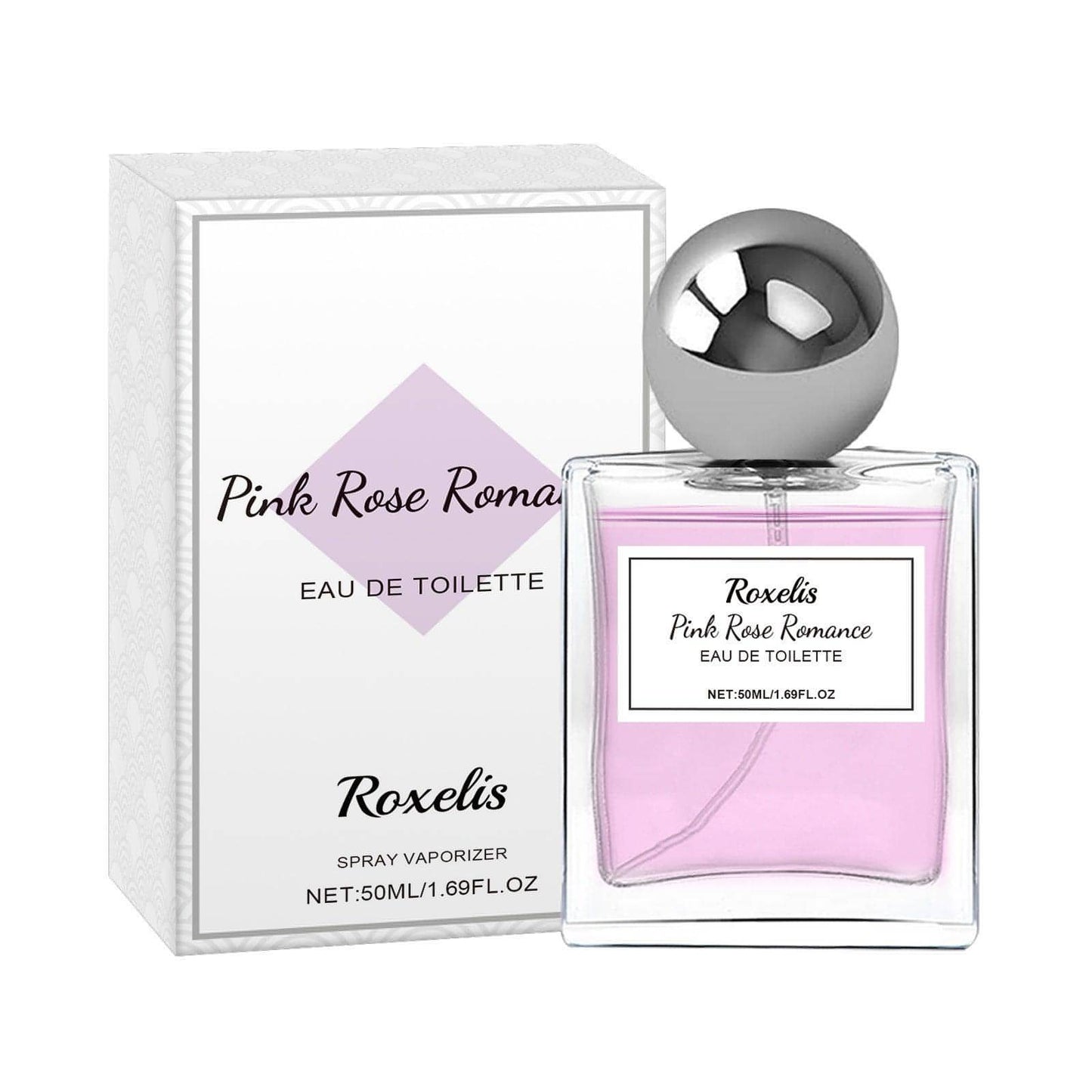 Pink Rose Parfum - Fragrância de perfume encantador